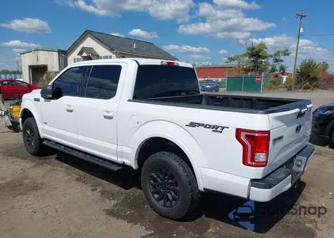 2016 Ford F-150 Xlt z USA, uszkodzony, nr VIN 1FTEW1EP1GKD61347